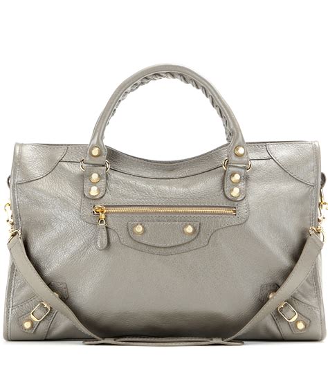 balenciaga city leather tote